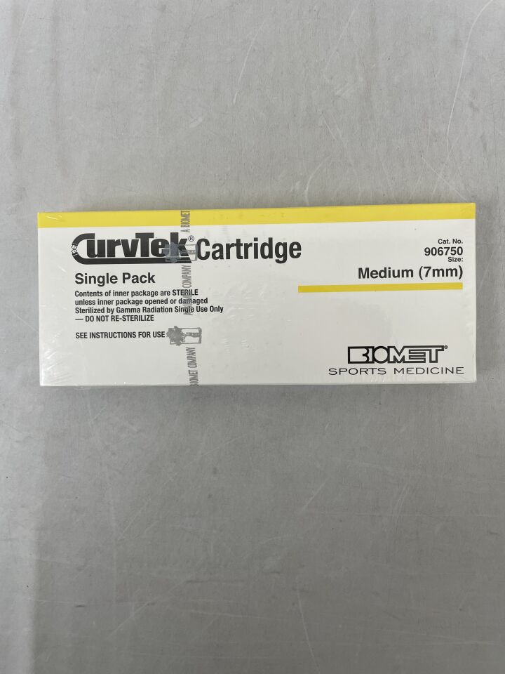 906750 - BIOMET - CurvTek Cartridge, Medium, 7 mm, (BX/1) - ( Expiry Date: 2017-07-01 )