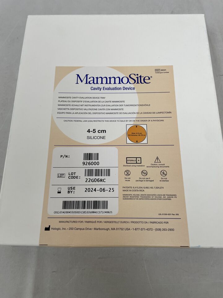 926000 - HOLOGIC - Mammosite Cavity Evaluation Device Kit, (BX/1) - ( Expiry Date: 2024-06-25 )