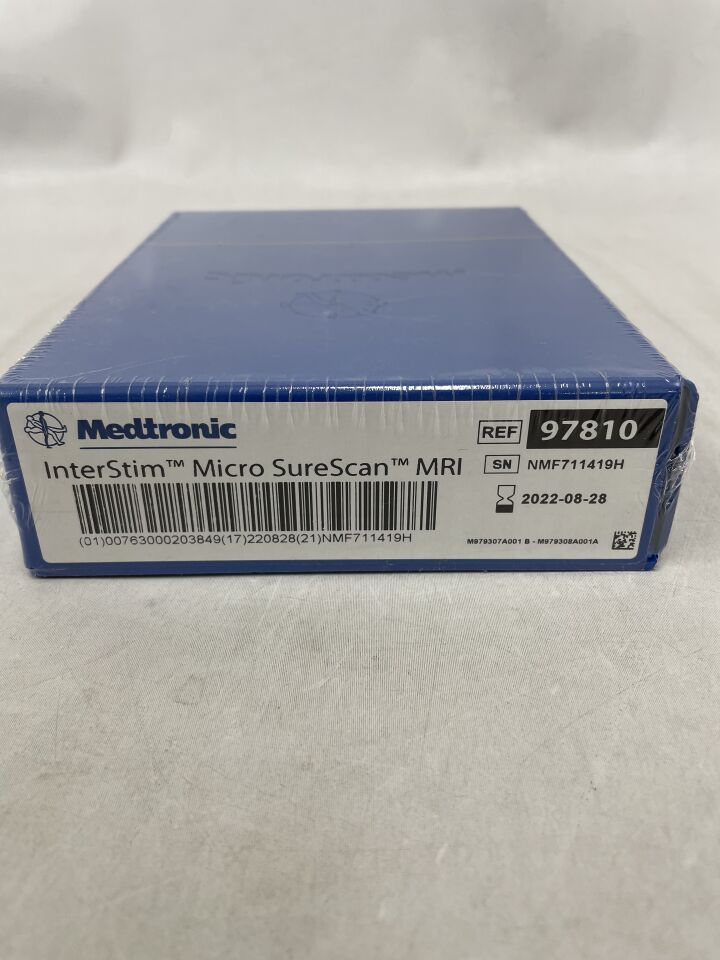 97810 - MEDTRONIC - InterStim Micro SureScan MRI Implantable Neurostimulator, (BX/1) - ( Expiry Date: 2022-08-28 )