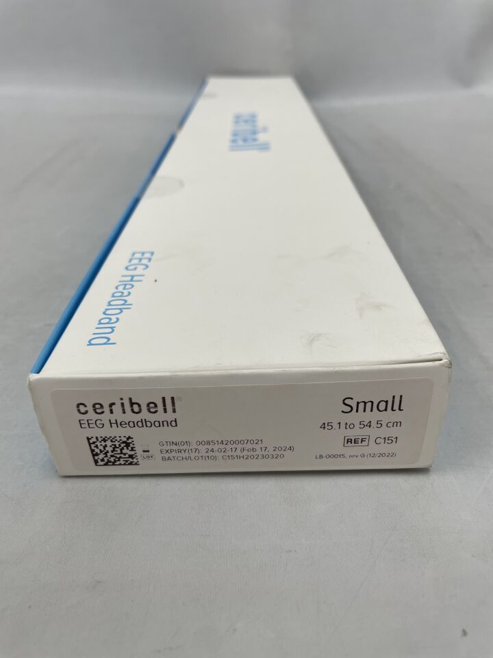 C151 - CERIBELL - eeg headband, s 45.1-54.5cm, (BX/1) - ( Expiry Date: 2024-02-17 )