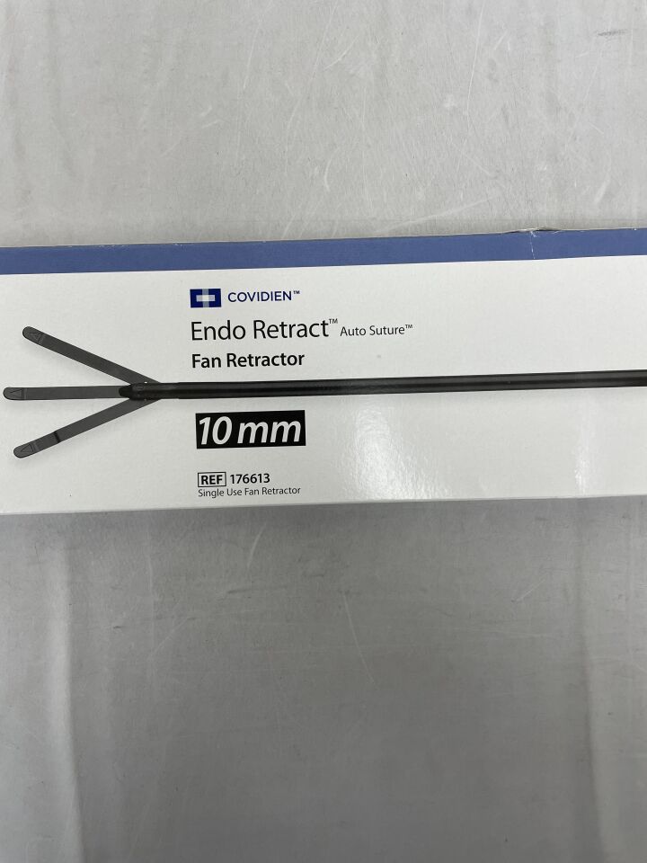 176613 - COVIDIEN - Endo Retract Fan Retractor, 10mm x 31cm
, () - ( Expiry Date: 2023-09-30 )