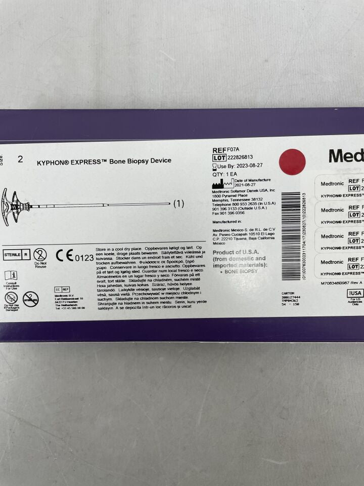 F07A - MEDTRONIC - Kyphon Express Bone Biopsy Device, Tapered Size 2, (BX/1) - ( Expiry Date: 2023-08-27 )