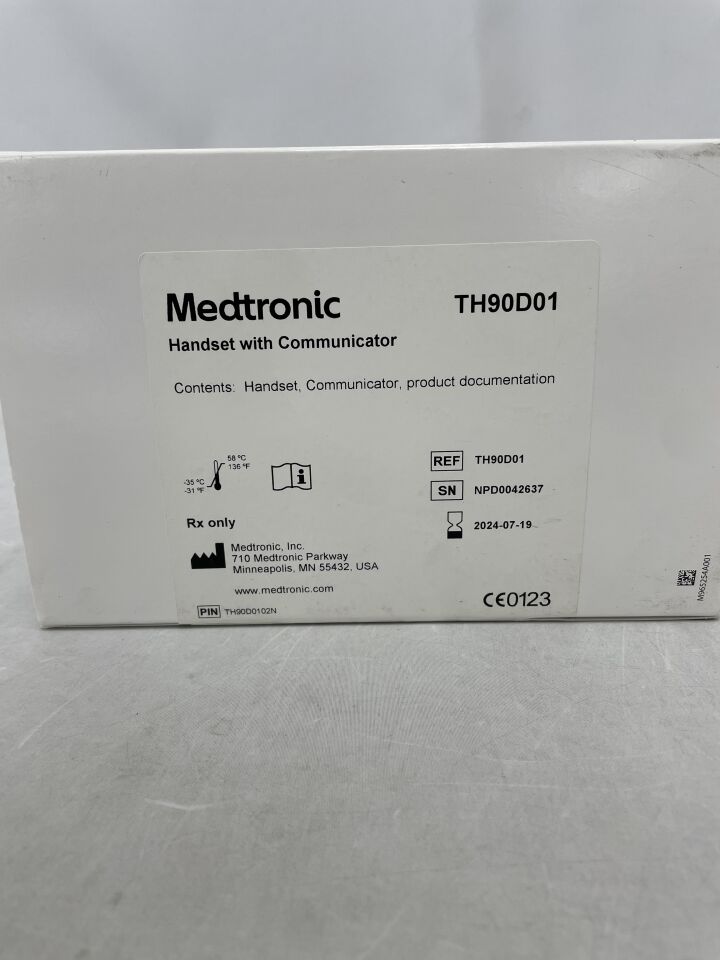 TH90D01 - MEDTRONIC - Handset with Communicator, (BX/1) - ( Expiry Date: 2024-07-19 )