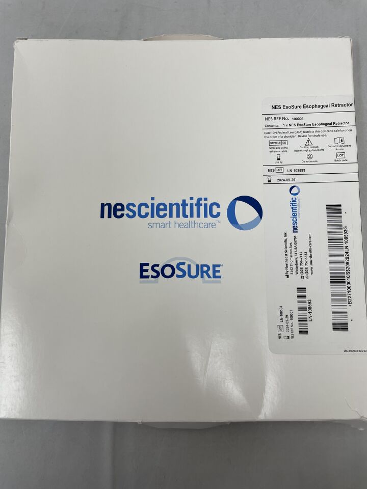 100001 - NESCIENTIFIC - esosure smart care esophageal retractor, (BX/1) - ( Expiry Date: 2024-09-29 )