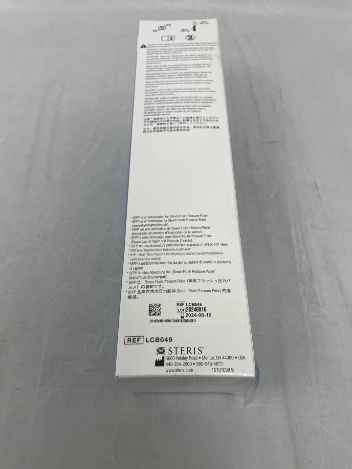 LCB049 - STERIS - Celerity 20 Steam Flush Pressure Pulse Process Challenge Device (25 pack & 5 controls), (BX/25) - ( Expiry Date: 2024-08-16 )