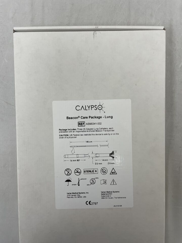 ASM0341 - VARIAN MEDICAL - Calypso Beacon Care Package, Lung, (BX/3) - ( Expiry Date: 2025-01-09 )
