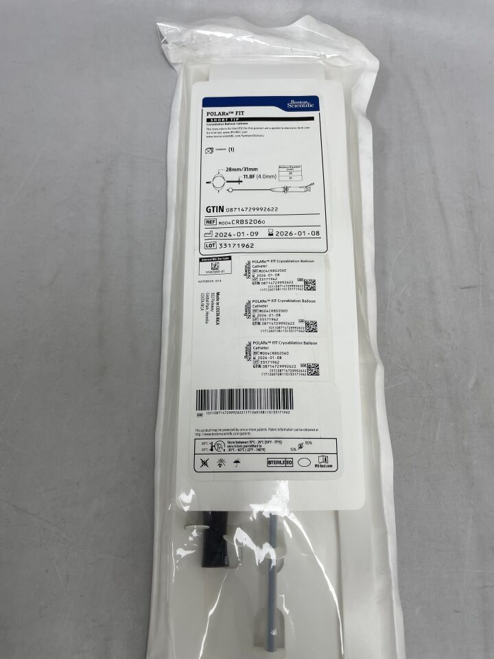CRBS206  -  BOSTON SCIENTIFIC  -  POLARx Fit Cryoablation Balloon Catheter, Short Tip, 28 x 31mm , ( EA )  -  ( Expiry Date : 2026-01-08 )