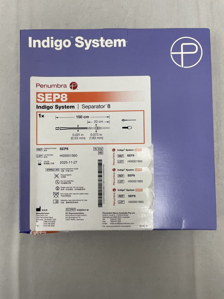 SEP8 - PENUMBRA - Sistema Índigo, Separador 8, Talla 150 cm, (Caja/1) - (Fecha de caducidad: 27/11/2025)