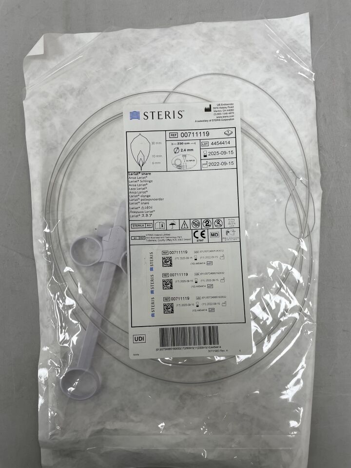 711119  -  STERIS  -  Lariat Snare 2.4mm x 230cm , ( EA )  -  ( Expiry Date : 2025-09-15 )