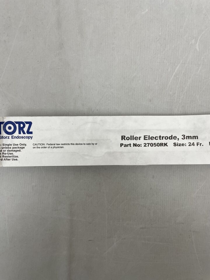 27050RK  -  STORZ  -  Roller Electrode For Resectoscopes Sheaths, 3 mm  , ( EA )  -  ( Expiry Date : 2099-12-31 )