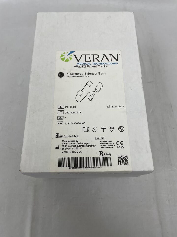 INS-0050 - VERANT MEDICAL - vPad2 病人追蹤器，（BX/5）-（有效期限至：2099-12-31）