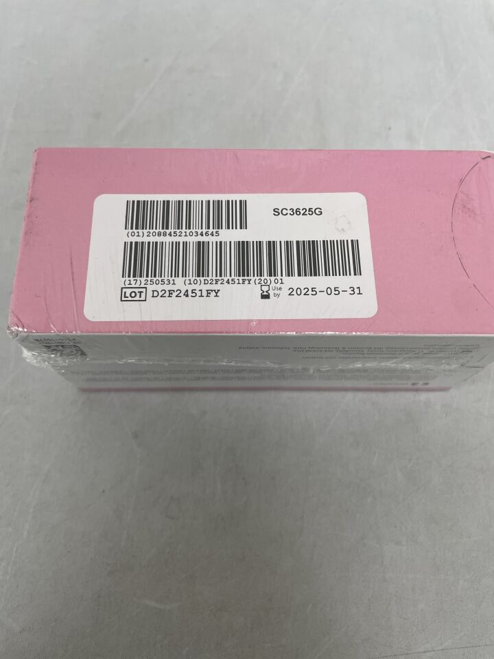 SC-3625G - COVIDIEN - CAPROSYN 縫合線，高級反向切割，6-0 號，未染色，18 英寸，P-10 針，3/8 圓，（盒/12）-（有效期至：2025-05-31）