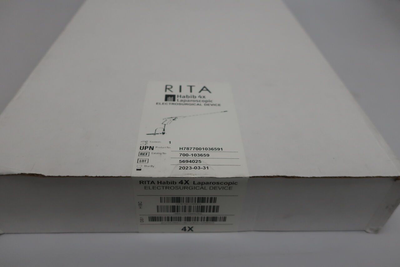 700-103659 - NAVILYST - RITA Habib 4X Laparoscopic Electrosurgical Device, (BX/1) - ( Expiry Date: 2023-10-31 )