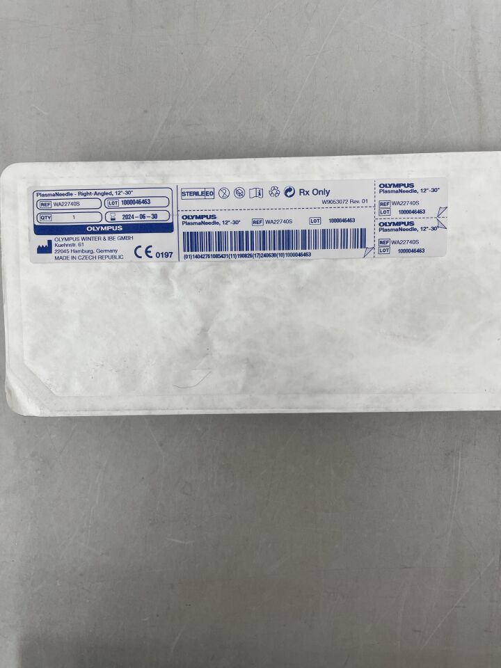 WA22740S - OLYMPUS - PlasmaNeedle HF-Resection Electrode w/Cable, Angled , (EA) - ( Expiry Date: 2024-06-30 )