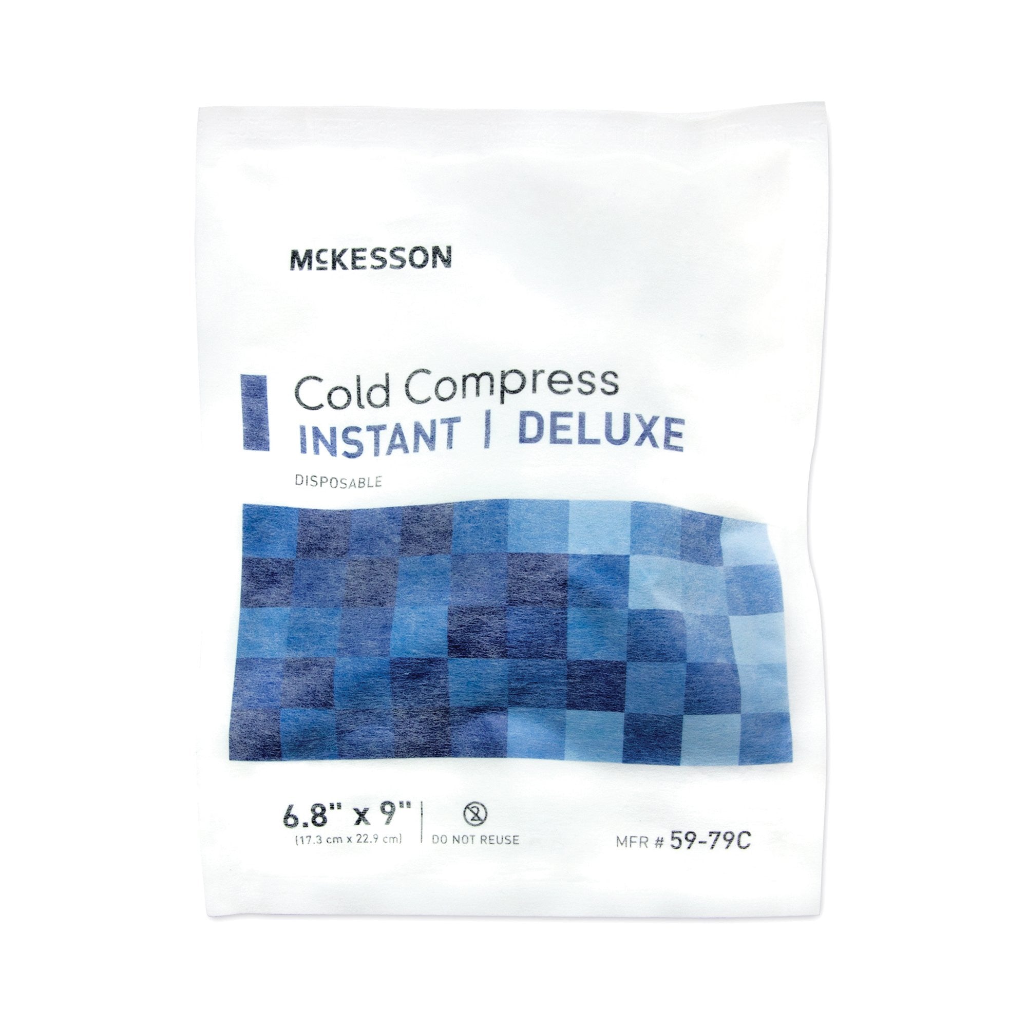 521483 - McKesson - McKesson Deluxe Disposable Instant Cold Pack, Size Large 6.8 x 9'', Pack of 1, (EA)