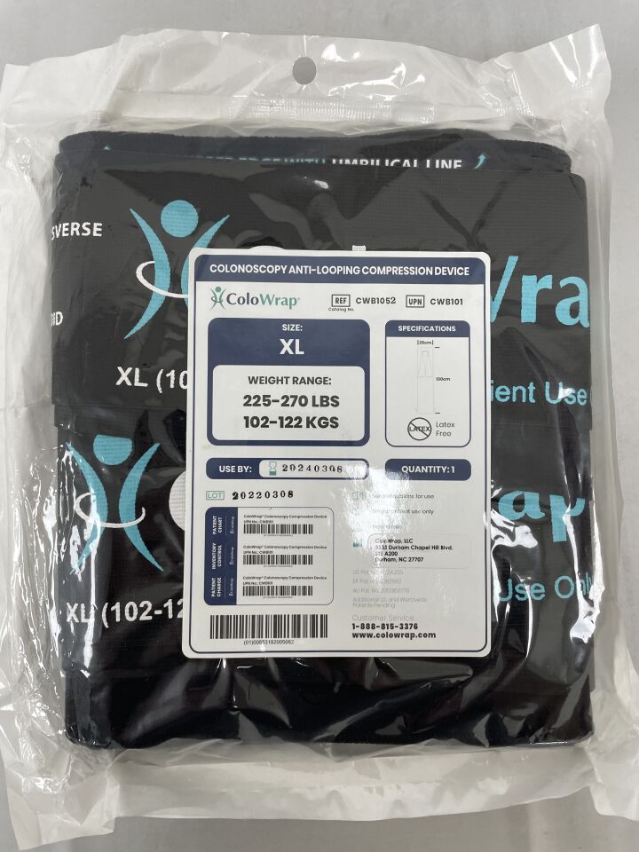 CWB1052 - COLOWRAP - Colonoscopy Anti-Looping Compression Device, XLarge, (EA) - ( Expiry Date: 2024-03-08 )