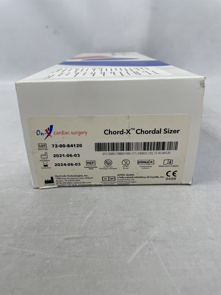 CXCS - ON-X LIFE TECHNOLOGIES - Artivion On-X Chord-X Chordal Sizer, (BX/5) - ( Expiry Date: 2024-06-03 )
