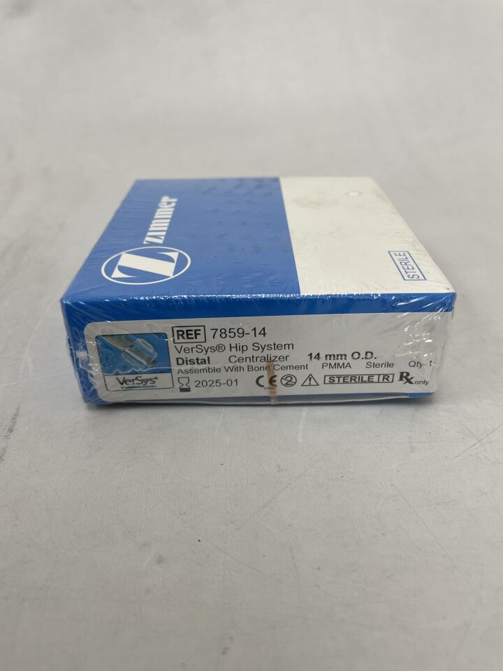 7859-14 - ZIMMER - VerSys Hip System, Distal Centralizer 14mm O.D., (BX/1) - ( Expiry Date: 2025-01-31 )