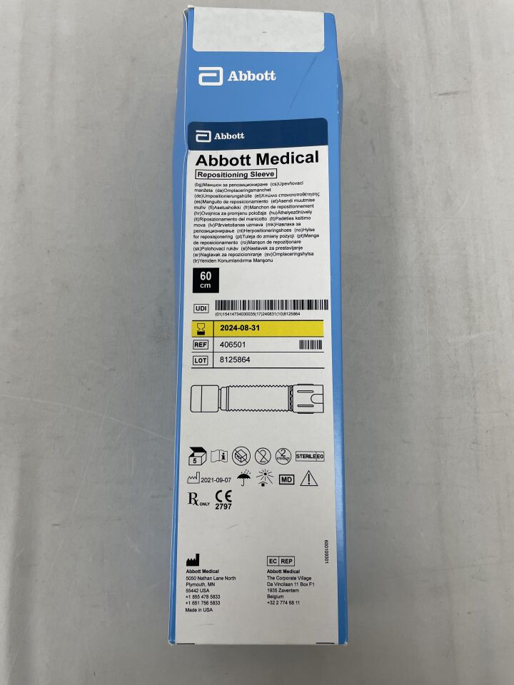 406501 - ABBOTT - sjm repositioning sleeve 60cm, (BX/5) - ( Expiry Date: 2024-09-30 )