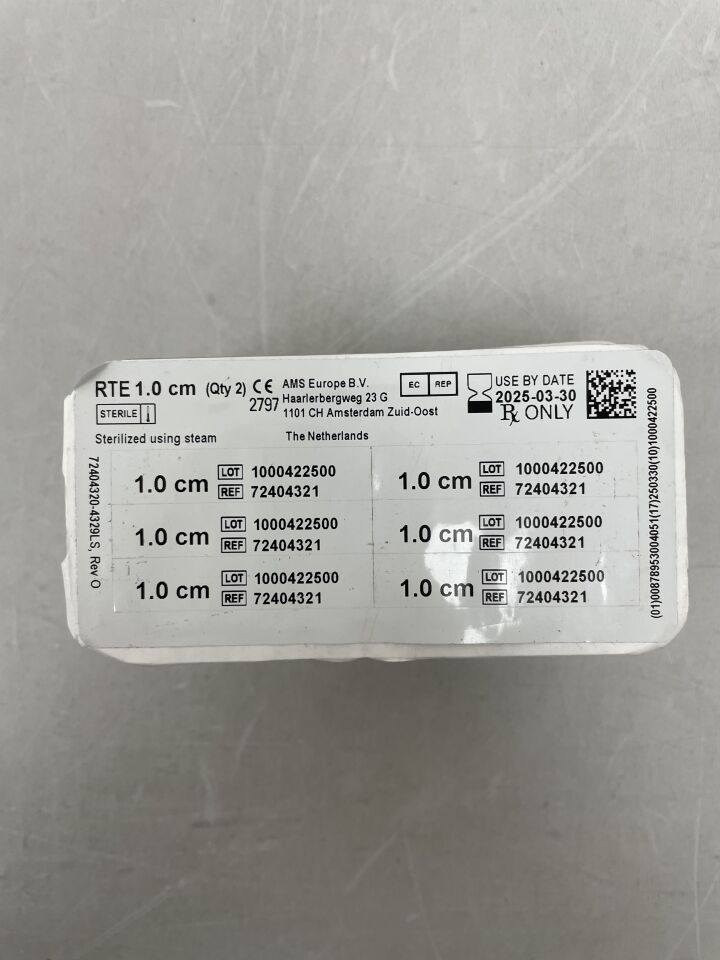 72404321 - AMERICAN MEDICAL SYSTEMS - Rear Tip Extender, 1cm length, (EA)
