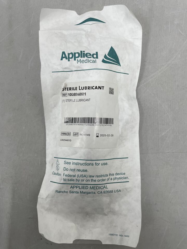 100896001 - APPLIED MEDICAL RESOURCES - Surgilube Surgical Lubricant Flip Cap 2oz, (EA) - ( Expiry Date: 2025-02-28 )