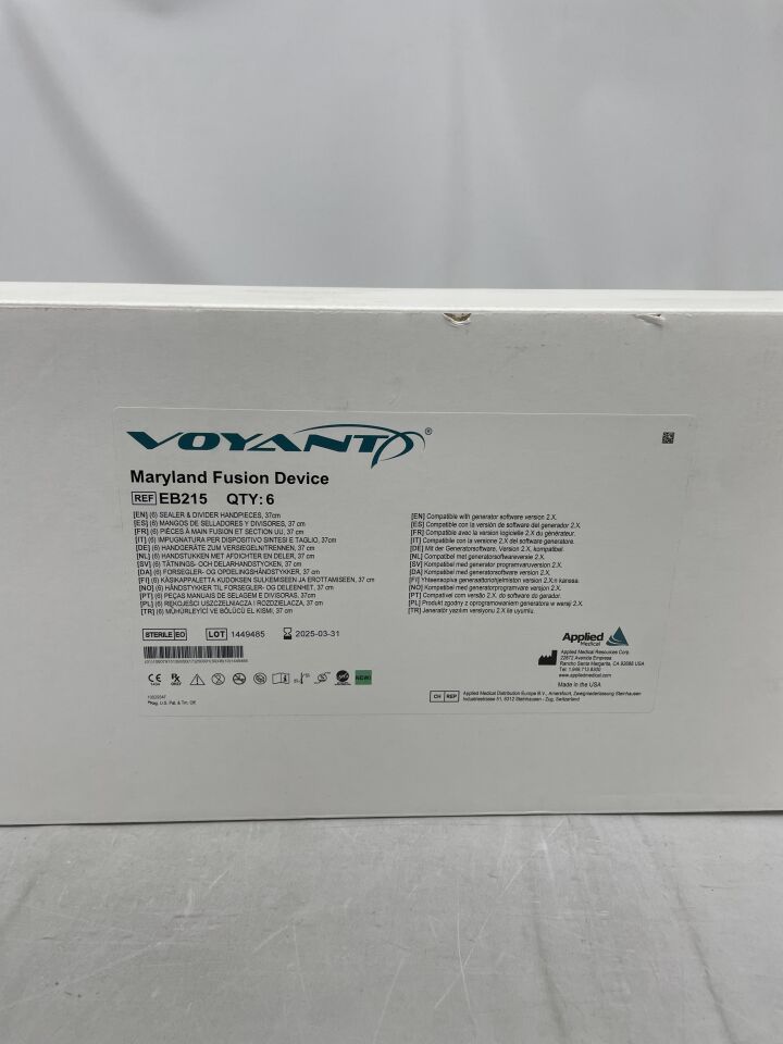 EB215 - APPLIED MEDICAL RESOURCES - Voyant Maryland Fusion Device, 5mm x 37cm, (BX/6) - ( Expiry Date: 2025-03-31 )