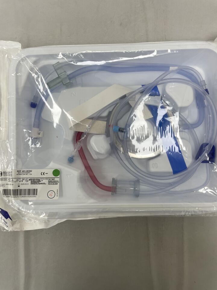 403-00382 - BELMONT MEDICAL - Heat Exchange / Patient Line Set, (EA) - ( Expiry Date: 2025-03-31 )