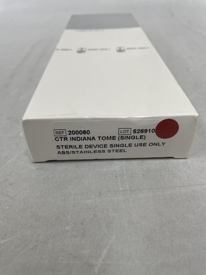 200060 - BIOMET - CTR Indiana Tome, ABS/Stainless, (BX/1) - ( Expiry Date: 2024-06-01 )
