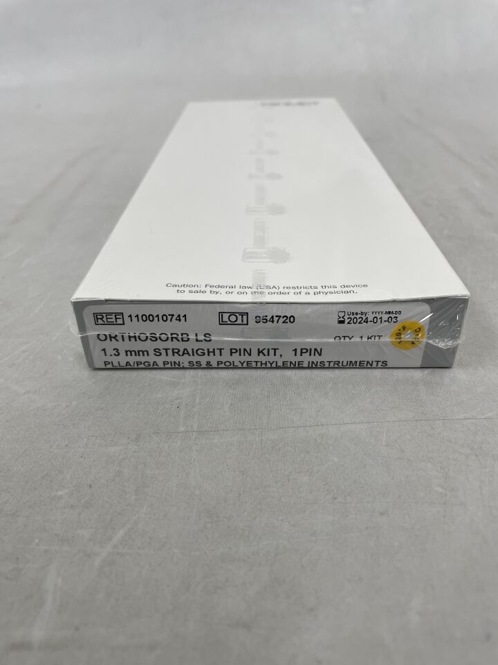 110010741 - BIOMET - Orthosorb LS Straight Pin Kit, 1.3 mm Size, (BX/1) - ( Expiry Date: 2024-01-03 )