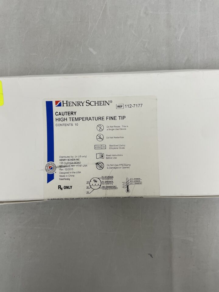 1127177 - HENRY SCHEIN - Cautery Hi-Temp, Fine Tip, (BX/10) - ( Expiry Date: 2024-10-01 )