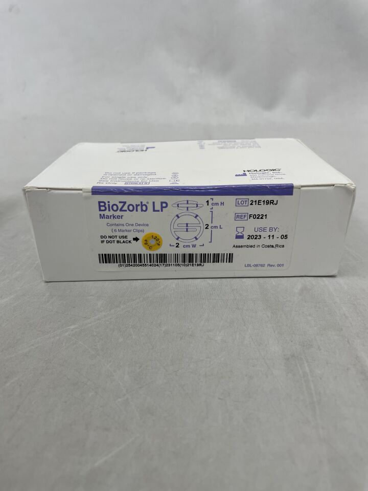 F0221 - HOLOGIC - BioZorb Marker, 2 x 2 x 1cm , (BX/1) - ( Expiry Date: 2023-11-05 )