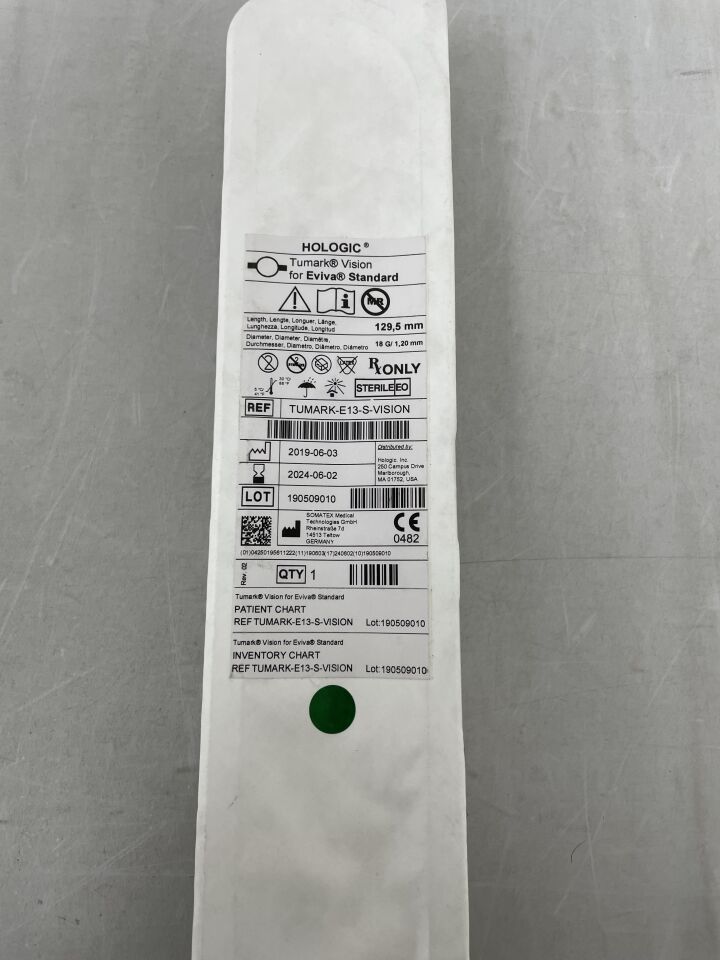 TUMARK-E13-S-VISION - HOLOGIC - Tumark Vision for EVIVA STANDARD, 18G x 129.5mm, (EA) - ( Expiry Date: 2024-06-02 )