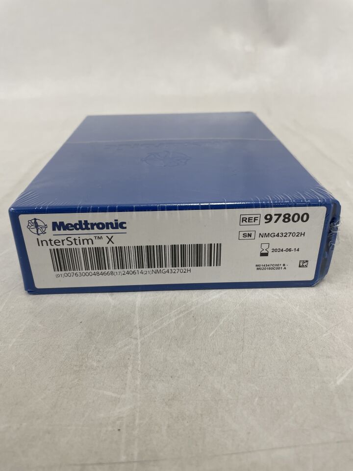 97800 - MEDTRONIC - InterStim X Recharge-Free Implantable Neurostimulator for Bladder & Bowel Control, () - ( Expiry Date: 2024-06-14 )