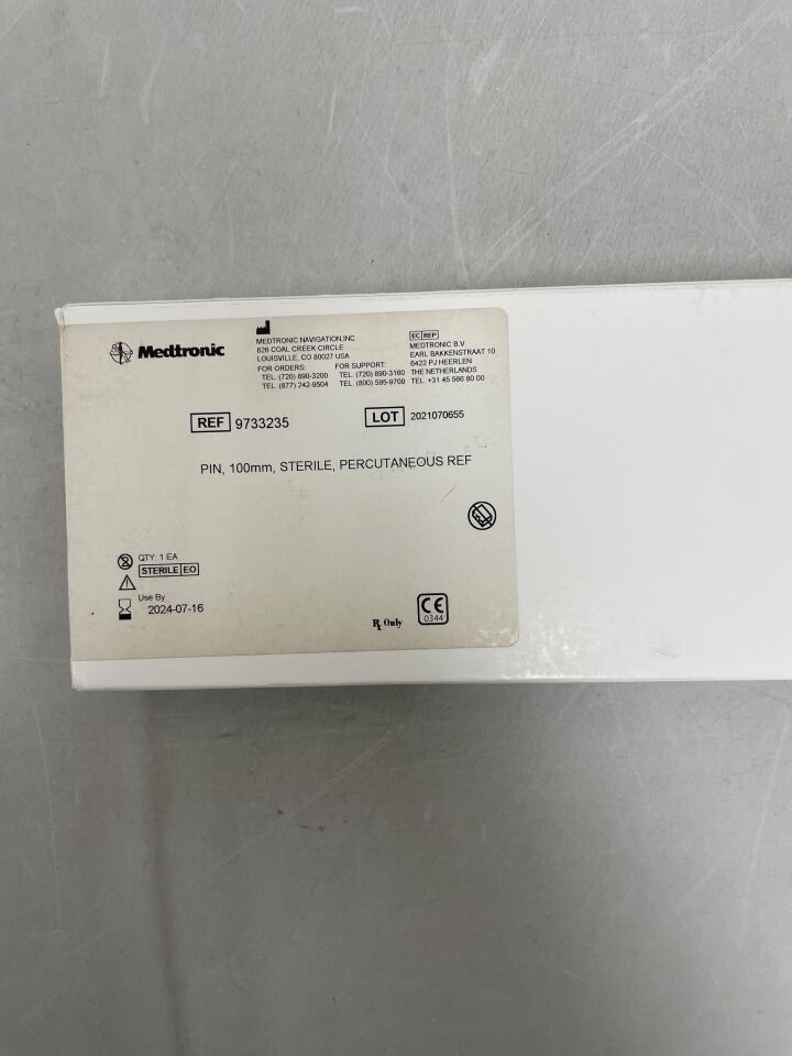 9733235 - MEDTRONIC - Percutaneous Pin, 100mm, (BX/1) - ( Expiry Date: 2024-07-16 )