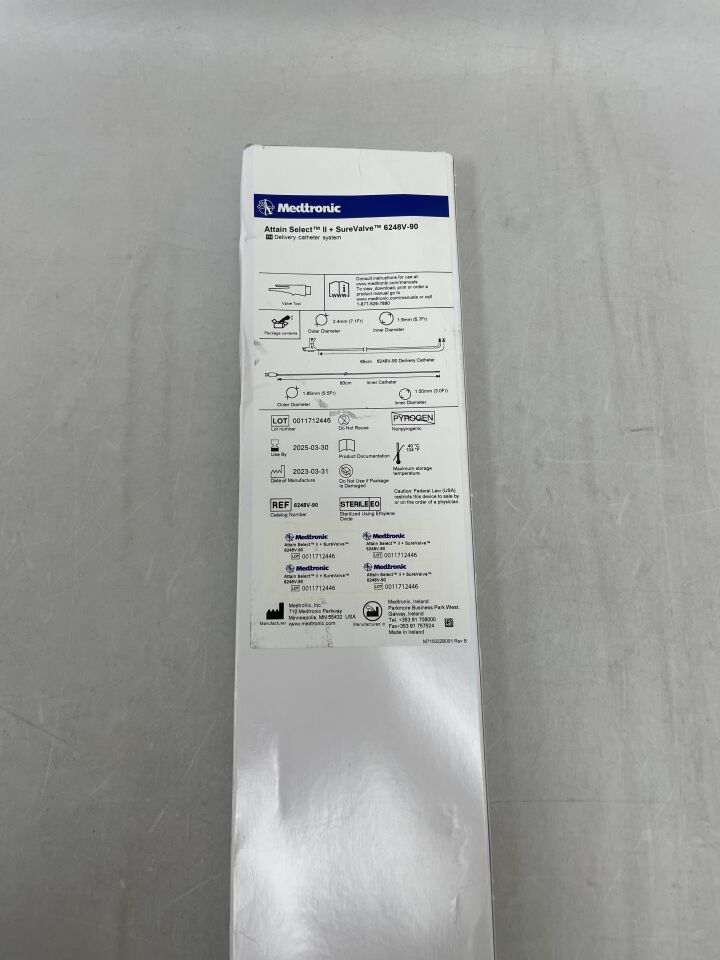 6248V-90 - MEDTRONIC - Attain Select II + SureValve Delivery Catheter System, (BX/1) - ( Expiry Date: 2025-03-30 )