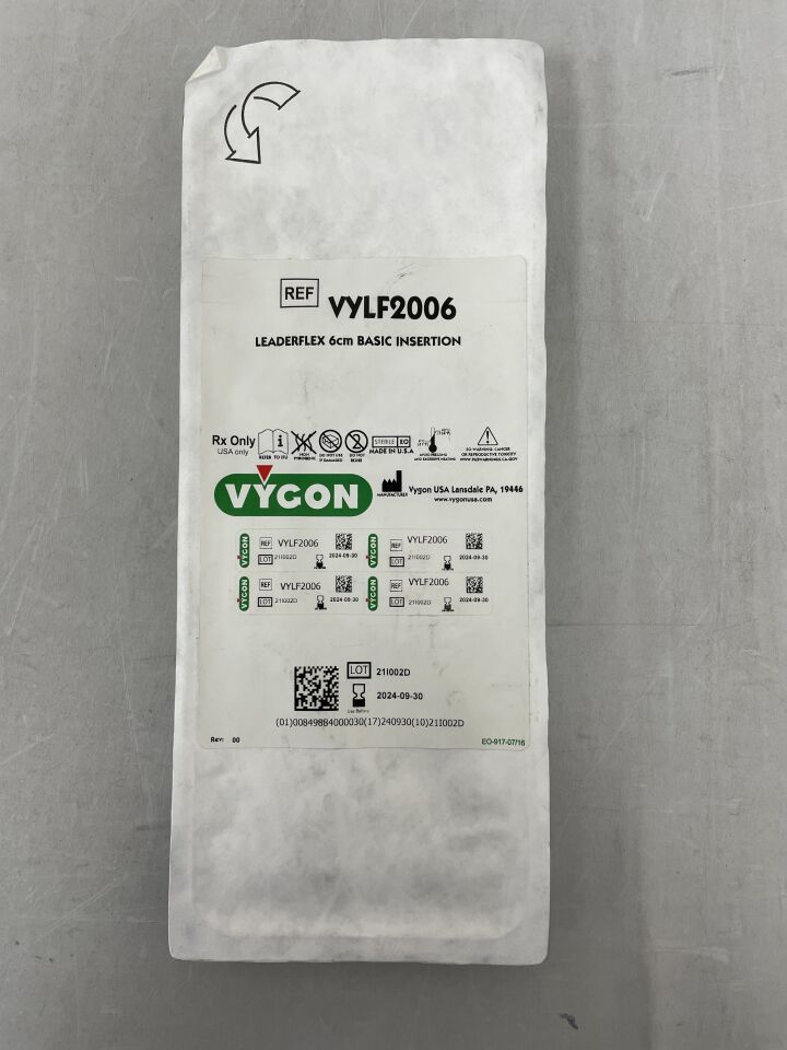 VYLF2006 - VYGON - Leaderflex Basic Insertion Tray 6cm, (EA) - ( Expiry Date: 2024-09-30 )