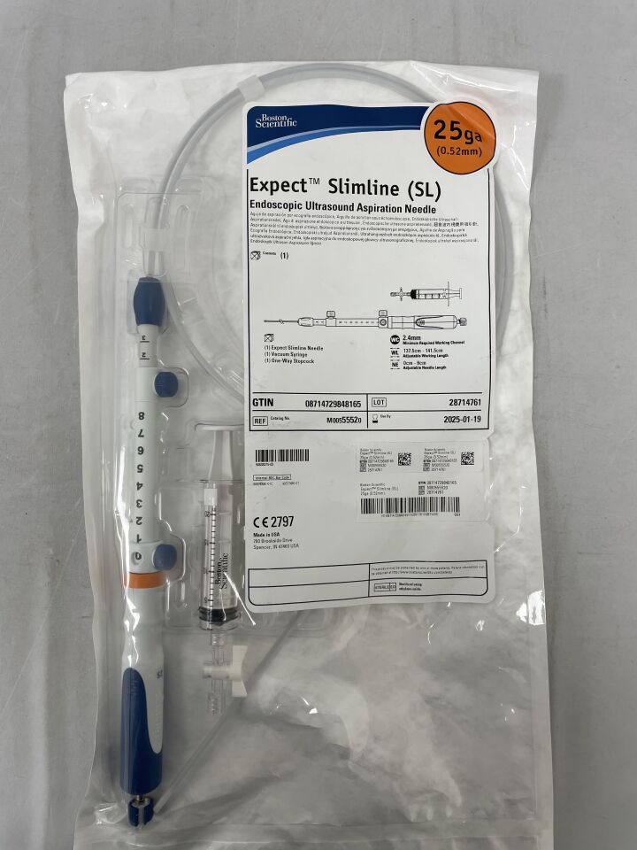 5552 - BOSTON SCIENTIFIC - Expect Slimline (SL) Endoscopic Ultrasound Aspiration Needle - 25Ga, (EA) - ( Expiry Date: 2025-01-19 )