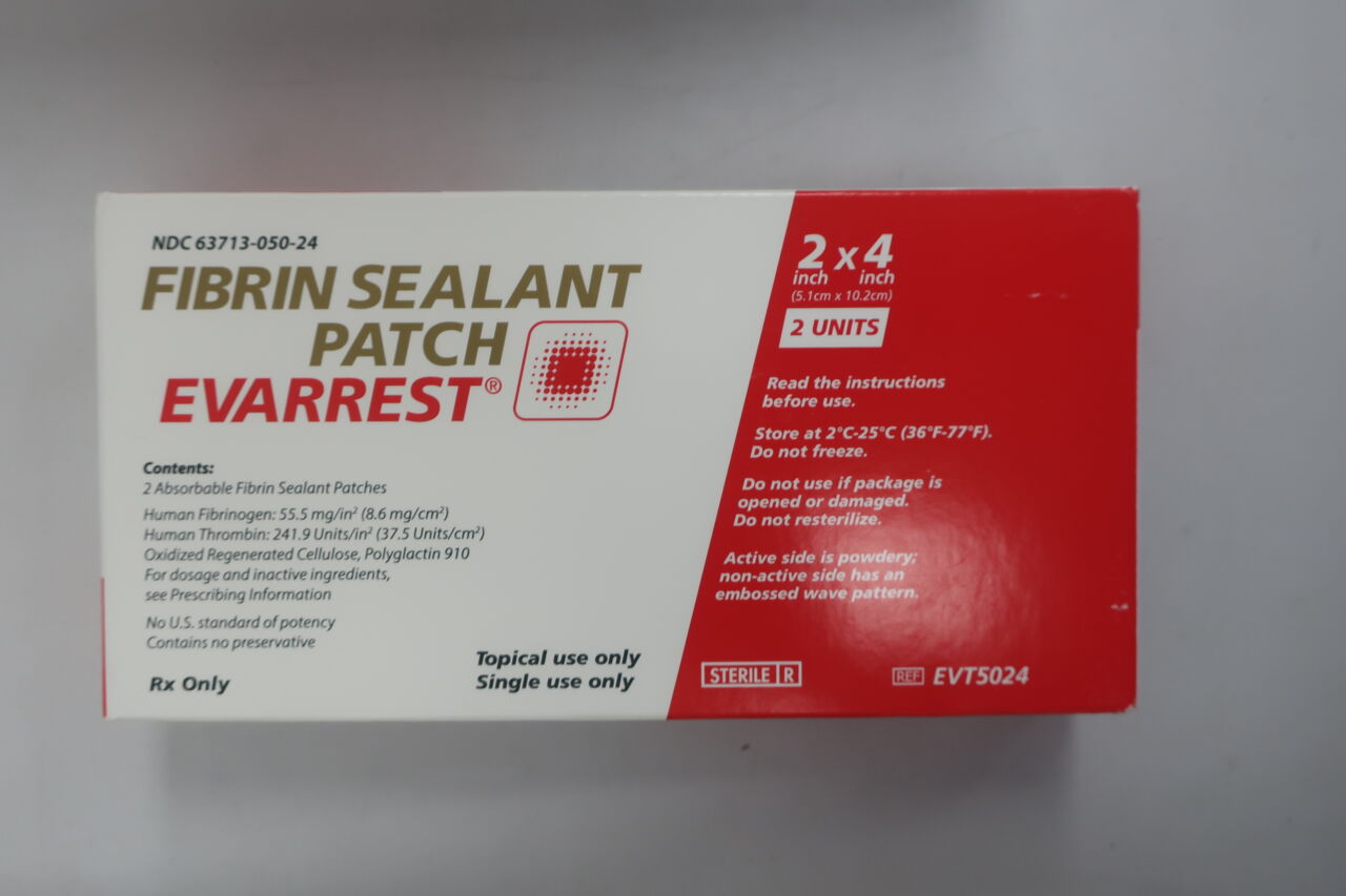 EVT5024 - ETHICON - EVARREST Fibrin Sealant Patch, 2 x 4 in., () - ( Expiry Date: 2023-02-28 )