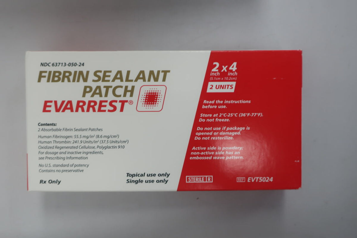 EVT5024 - ETHICON - EVARREST Fibrin Sealant Patch, 2 x 4 in., ()