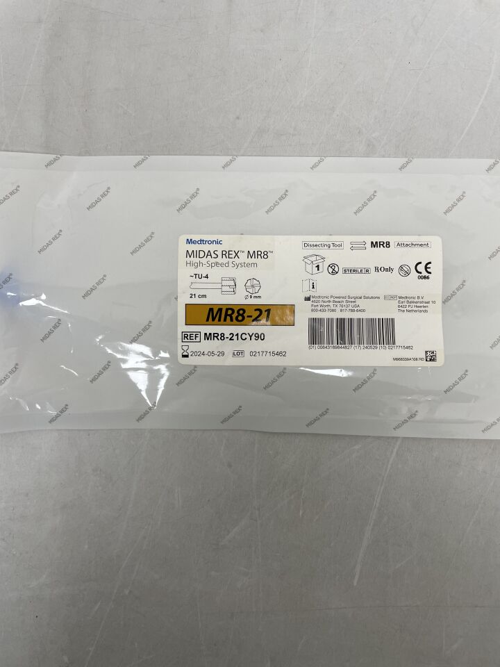 MR8-21CY90 - MEDTRONIC - midas rex mr8, cylinder tip 21cm, 9mm, (EA) - ( Expiry Date: 2024-05-29 )