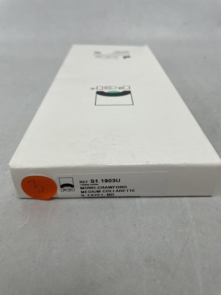 S1.1903U - FCI - Mono-Crawford Medium Silicone Colarrette, 3mm, (BX/3) - ( Expiry Date: 2024-11-30 )