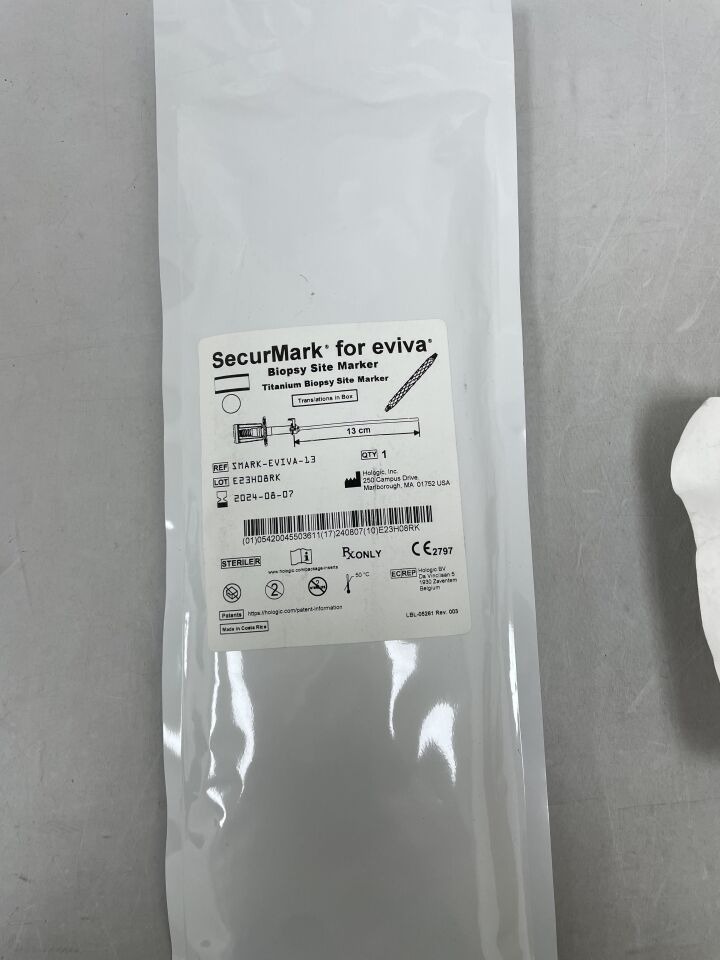 SMARK-EVIVA-13 - HOLOGIC - Eviva SecurMark Ti Biopsy Site Marker, 13cm Mini Cork, (EA) - ( Expiry Date: 2024-08-07 )