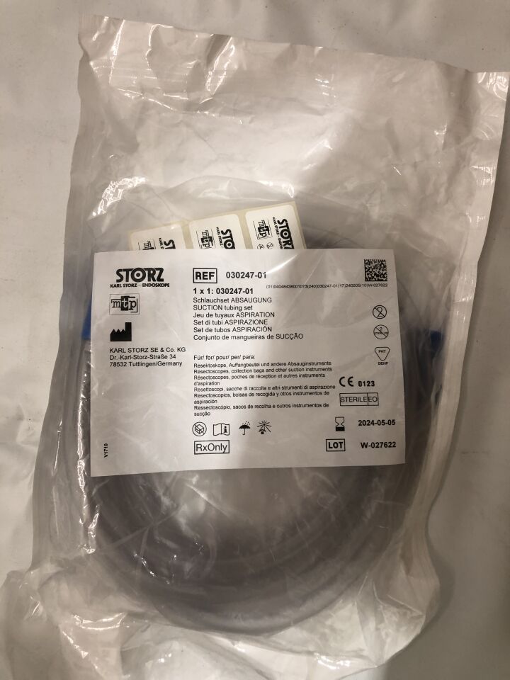 030247-10 - STORZ - Y-tubing set for suction, (EA) - ( Expiry Date: 2024-05-05 )