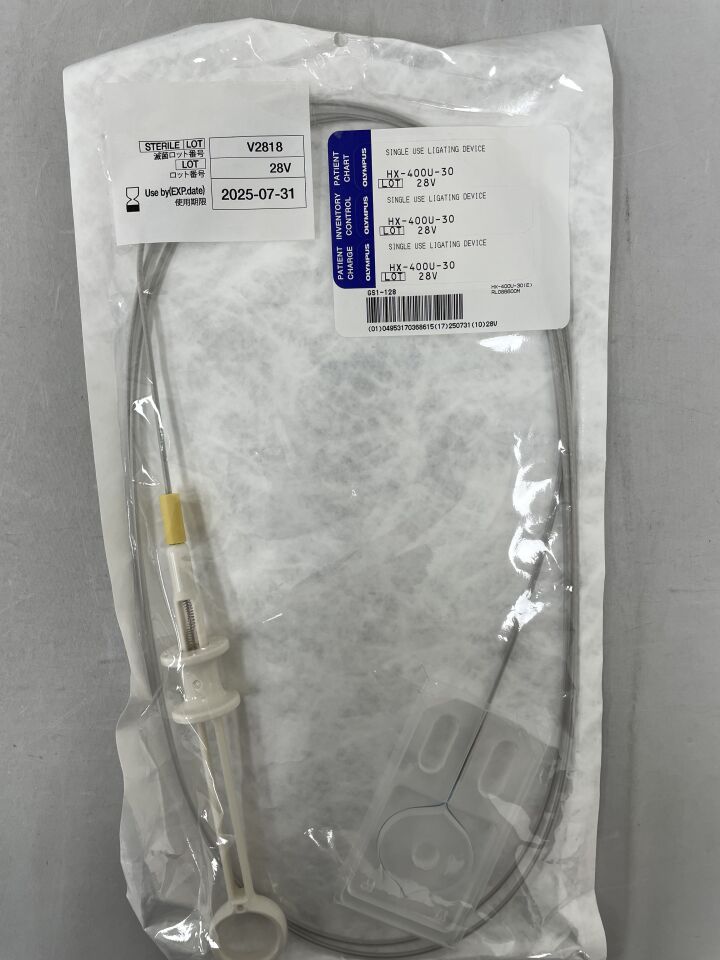 HX-400U-30  -  OLYMPUS  -  PolyLoop Ligating Device: 2.8mm x 2300mm , ( EA )  -  ( Expiry Date : 2025-07-31 )