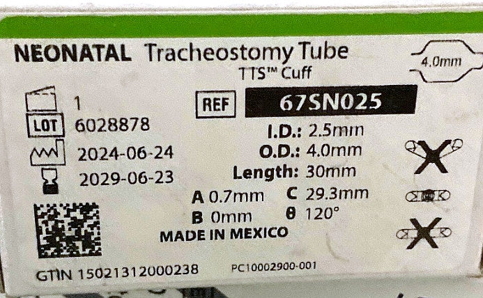 67SN025 - SMITHS MEDICAL - Bivona, (BX/1)