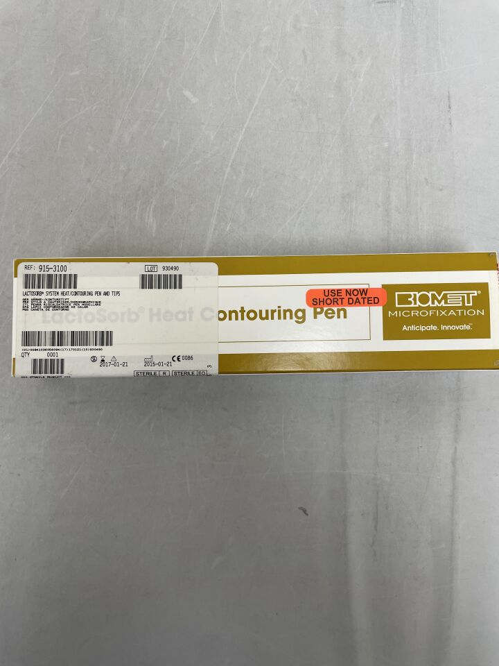 915-3100 - BIOMET - Lactosorb System Heat/Contouring Pen with Tips, (BX/1) - ( Expiry Date: 2017-01-21 )