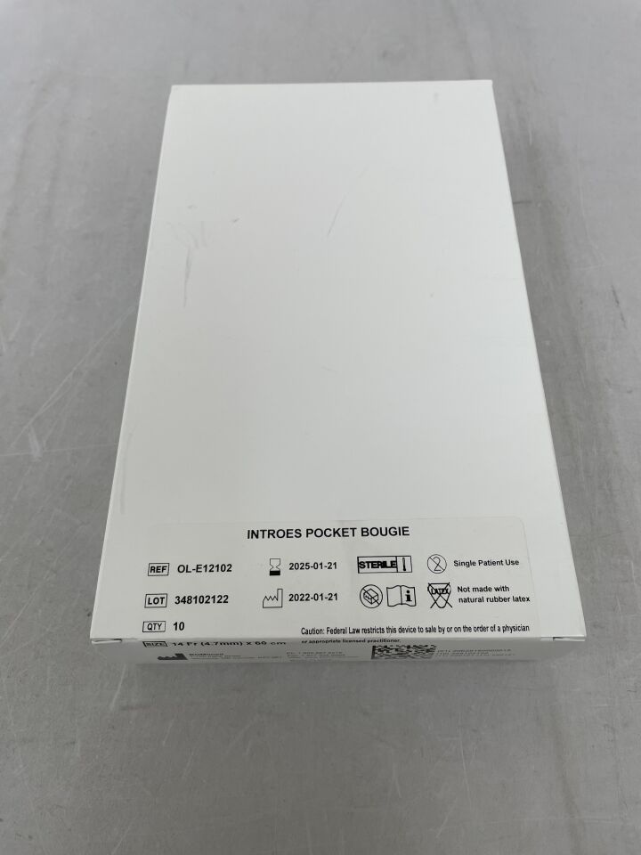 OL-E12102 - BOMIMED - Introes Pocket Bougie 14F x 60cm, (BX/10)