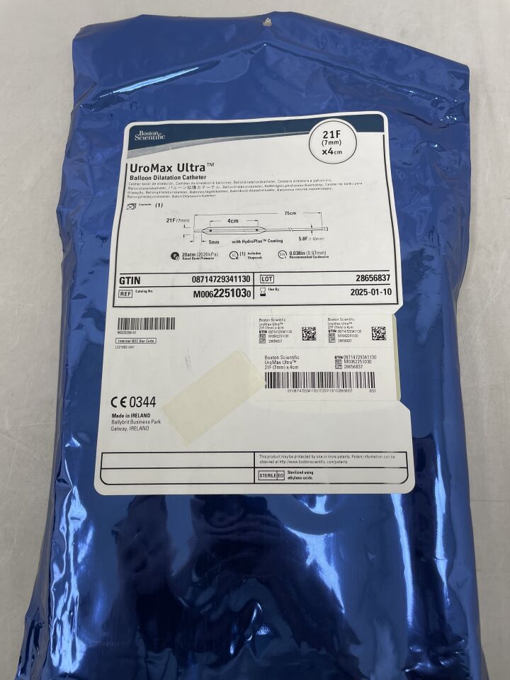 225103 - BOSTON SCIENTIFIC - UroMax Ultra Balloon Dilatation Catheter - 21Fr x 4cm, (EA) - ( Expiry Date: 2025-01-10 )