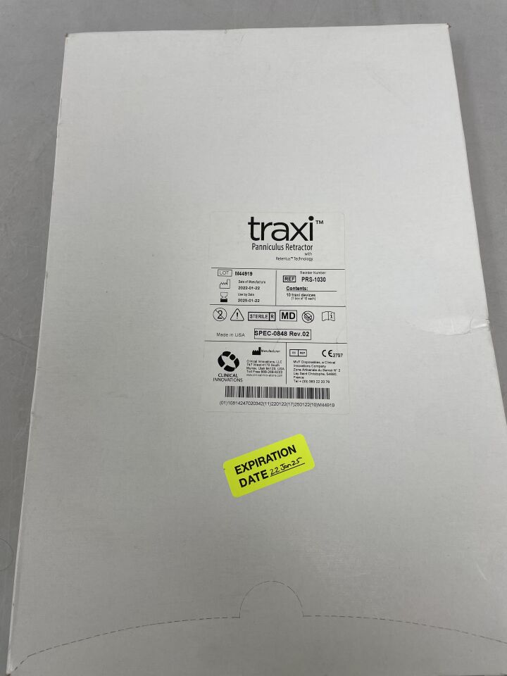 PRS-1030 - CLINICAL INNOVATIONS - Traxi Panniculus Retractor, (BX/10) - ( Expiry Date: 2025-01-22 )