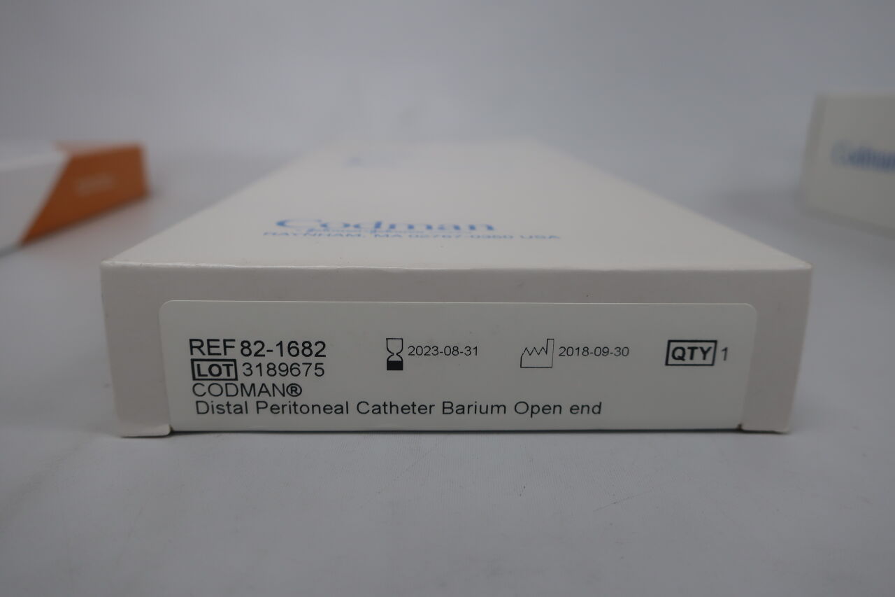 82-1682 - CODMAN - distal peritoneal catheter barium open end -, (BX/1) - ( Expiry Date: 2023-09-30 )